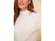 Geisha Top col fancy rib 10 Off white