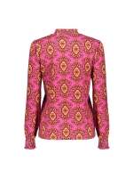Geisha Top 445 Fuchsia/camel