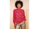Geisha Top 445 Fuchsia/camel