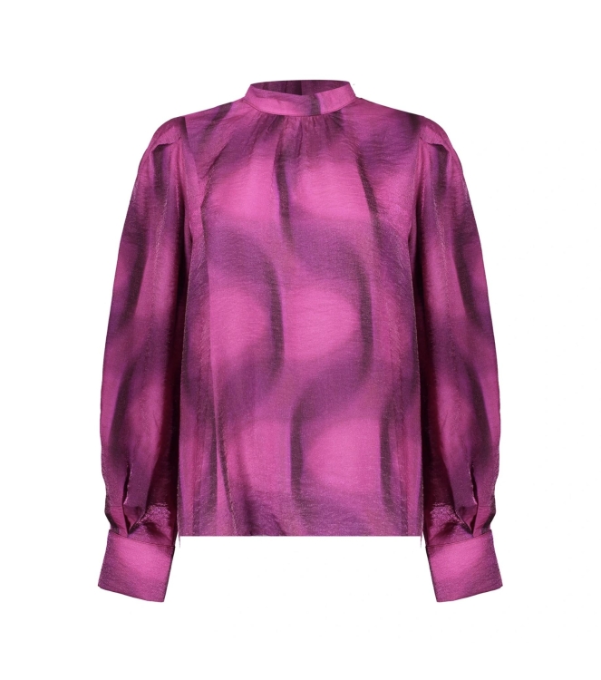 Geisha Top 445 Fuchsia/camel