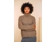 Geisha Pull rollneck 745 Taupe