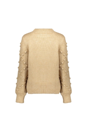 Geisha Pull  dot & flower 720 Sand/cyclaam