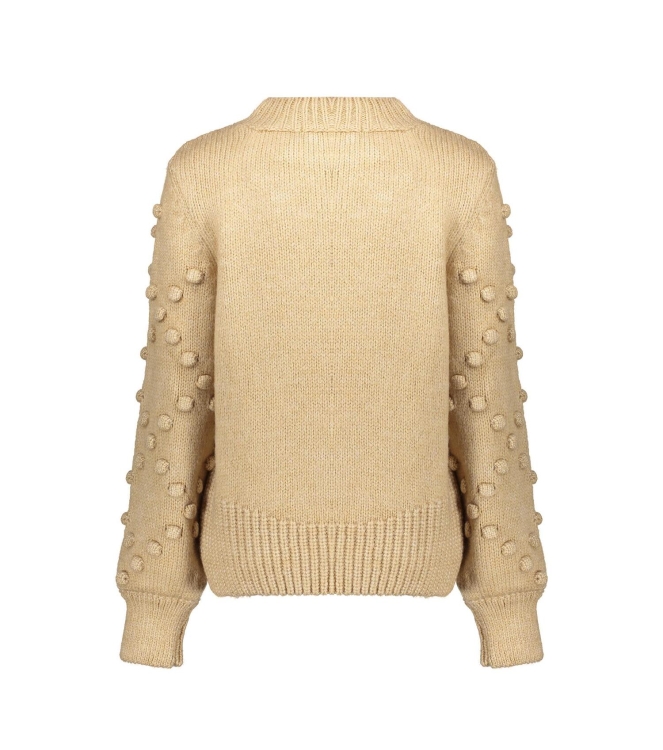 Geisha Pull  dot & flower 720 Sand/cyclaam