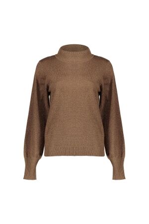 Geisha Pullover basic turtle lurex 720 Sand lurex