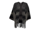 Geisha Poncho 999 Black/sand