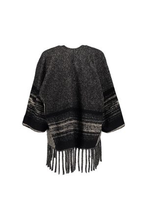 Geisha Poncho 999 Black/sand