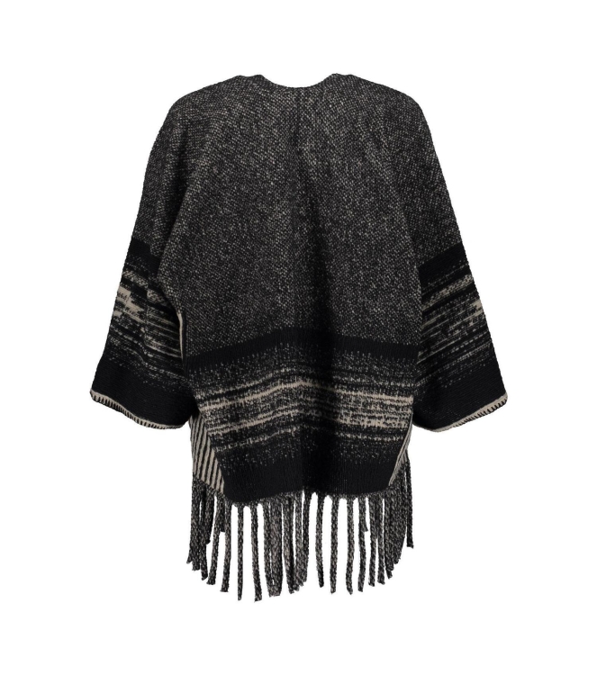 Geisha Poncho 999 Black/sand