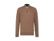 State of Art Pullover Sportzip Pl Cognac
