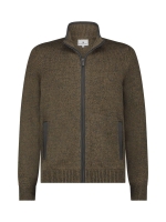 State of Art Cardigan Plain - Nyl Cognac