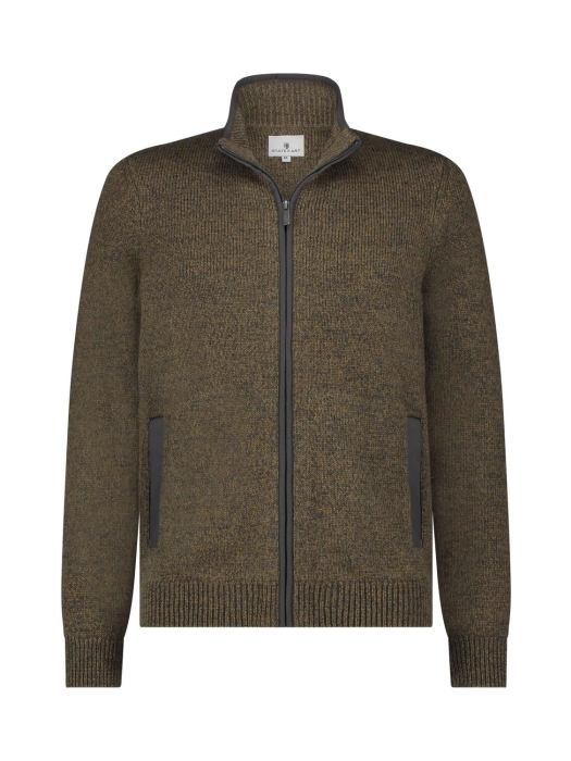 State of Art Cardigan Plain - Nyl Cognac