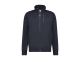 State of Art Sweat Cardigan Plain Donkerblauw
