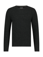 State of Art Pullover Crew-Neck P Donkerantraciet