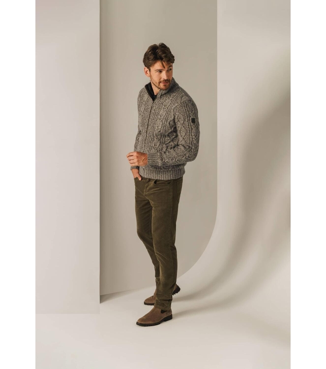 State of Art Cardigan Plain - Poc Beige