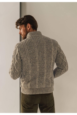 State of Art Cardigan Plain - Poc Beige