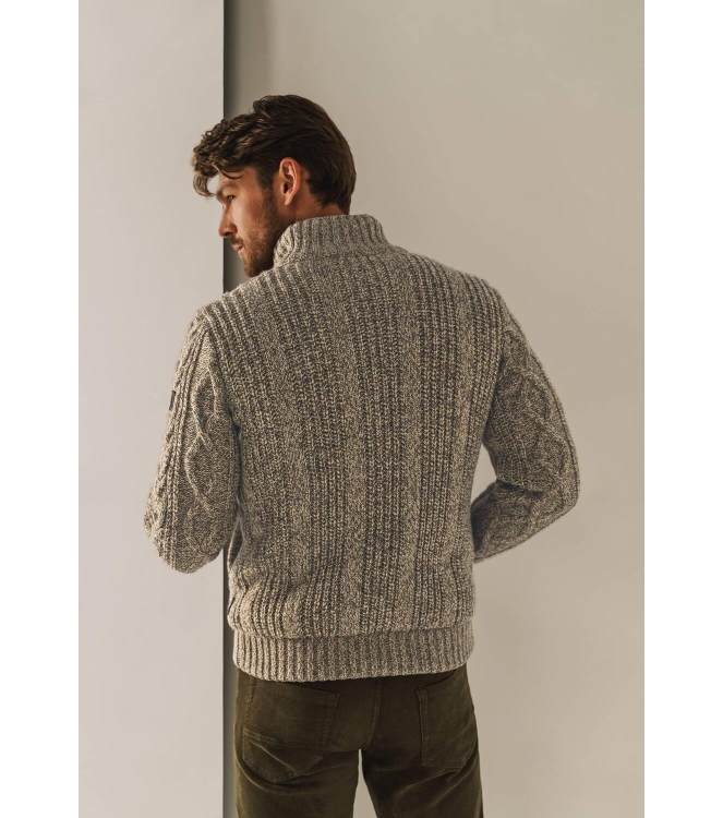 State of Art Cardigan Plain - Poc Beige