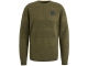 PME Legend R-neck cotton structure knit 6399 Dried herb