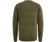 PME Legend R-neck cotton structure knit 6399 Dried herb