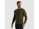 PME Legend R-neck cotton structure knit 6399 Dried herb