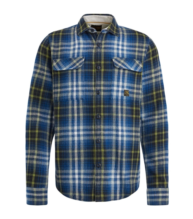 PME Legend Long Sleeve Shirt Heavy Twill Chec 5281 Salute