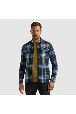 PME Legend Long Sleeve Shirt Heavy Twill Chec 5281 Salute