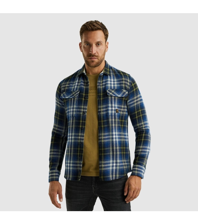 PME Legend Long Sleeve Shirt Heavy Twill Chec 5281 Salute