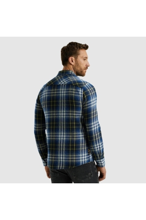 PME Legend Long Sleeve Shirt Heavy Twill Chec 5281 Salute