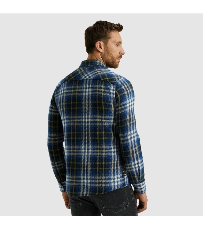 PME Legend Long Sleeve Shirt Heavy Twill Chec 5281 Salute