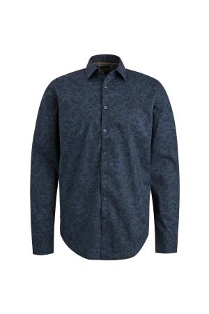 PME Legend Long Sleeve Shirt Print On Poplin 5281 salute