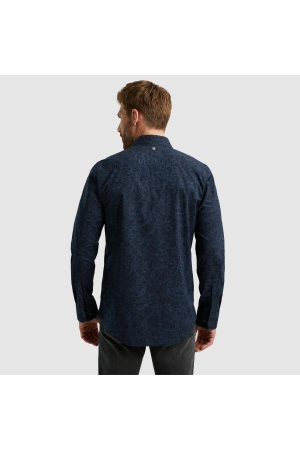 PME Legend Long Sleeve Shirt Print On Poplin 5281 salute