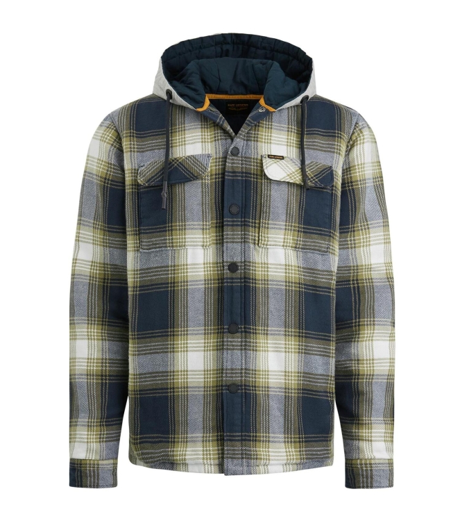 PME Legend Long Sleeve Shirt Ctn Flanel Check 5281 Salute