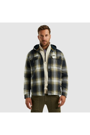 PME Legend Long Sleeve Shirt Ctn Flanel Check 5281 Salute