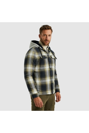 PME Legend Long Sleeve Shirt Ctn Flanel Check 5281 Salute