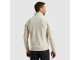 PME Legend Half zip collar interlock jersey 7013 Bone white