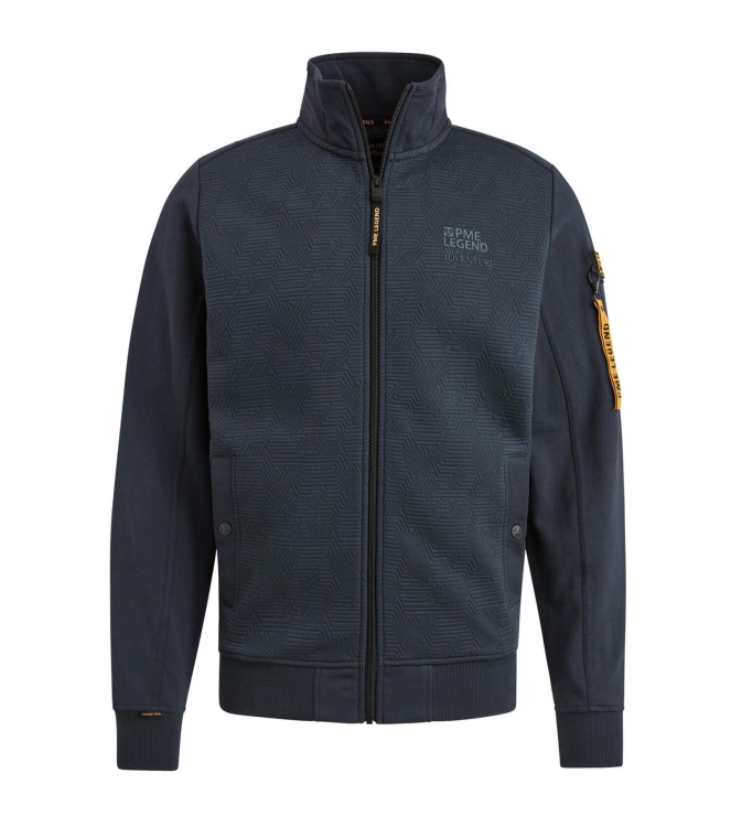 PME Legend Zip jacket jacquard interlock swea 5281 Salute