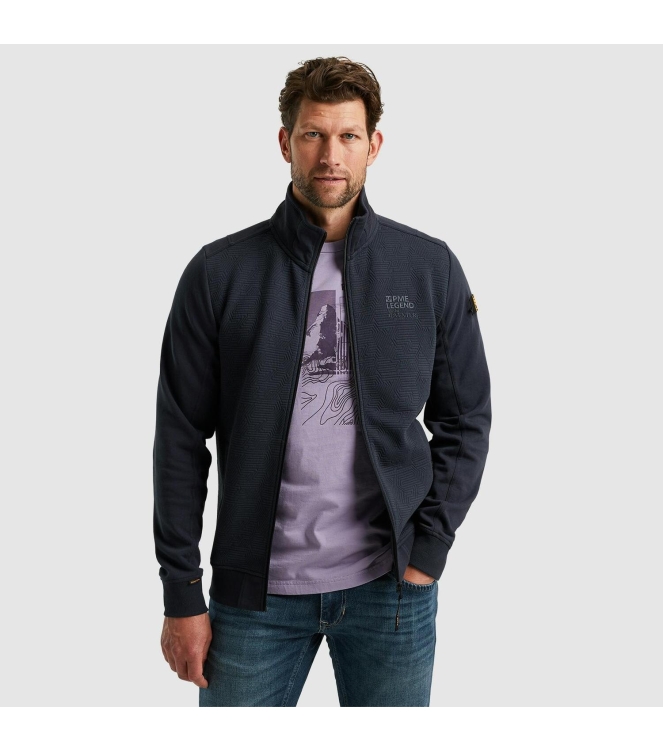 PME Legend Zip jacket jacquard interlock swea 5281 Salute