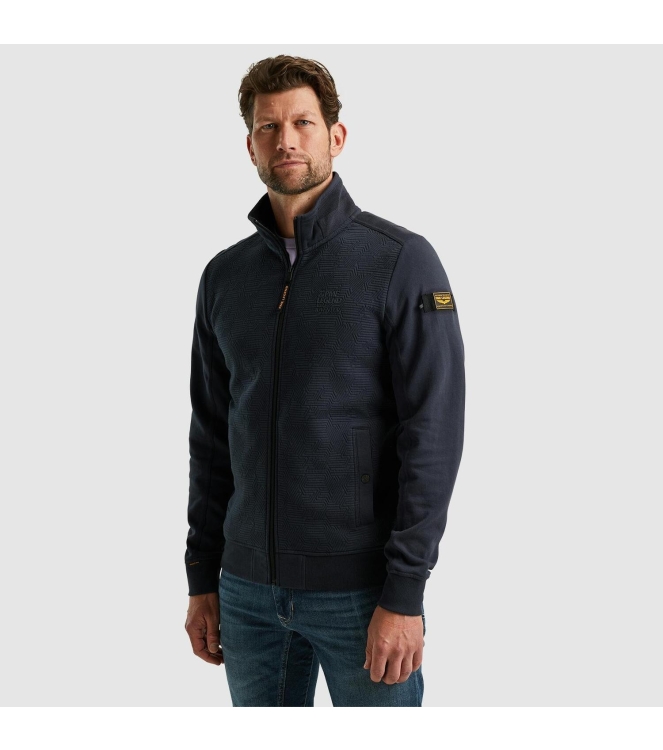 PME Legend Zip jacket jacquard interlock swea 5281 Salute