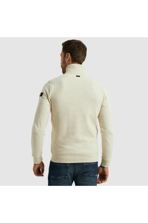 PME Legend Zip jacket jacquard interlock swea 7013 Bone white