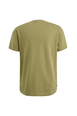 PME Legend Short sleeve r-neck textured jerse 6399 Dried herb