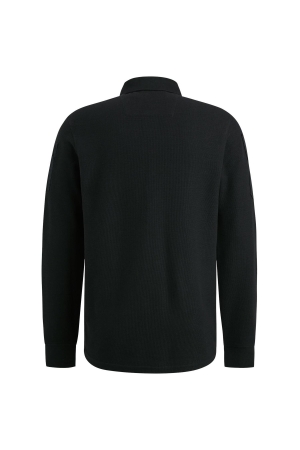 PME Legend Long sleeve polo Cargo style 999 Black