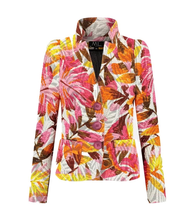 ML Collections Blazer Roze Multi