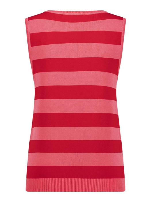 Studio Anneloes Quinny sls stripe pullover 3337 Coral/Red