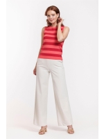 Studio Anneloes Quinny sls stripe pullover 3337 Coral/Red