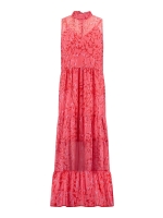 Studio Anneloes Farah crepe dress 3733 red/coral