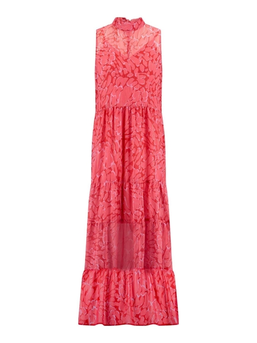 Studio Anneloes Farah crepe dress 3733 red/coral