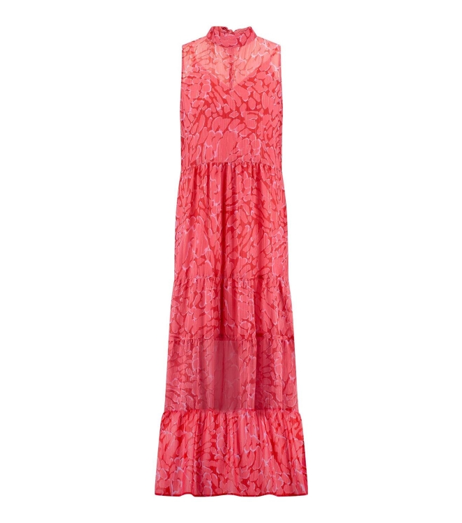 Studio Anneloes Farah crepe dress 3733 red/coral