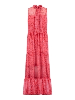 Studio Anneloes Farah crepe dress 3733 red/coral