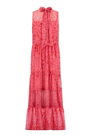 Studio Anneloes Farah crepe dress 3733 red/coral