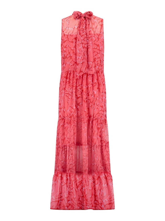 Studio Anneloes Farah crepe dress 3733 red/coral