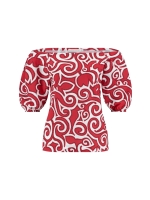 Studio Anneloes Manon tulip top 3711 red/offwhite