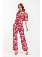 Studio Anneloes Manon tulip top 3711 red/offwhite